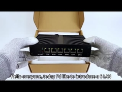 X26G 4405U ไฟร์วอลล์ Mini PC 6LAN