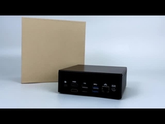 คอมพิวเตอร์ขนาดเล็ก Intel Core I7-1260P Iris-Xe Graphics สำหรับเล่นเกม, LAN เดี่ยว, จอแสดงผลสามจอ