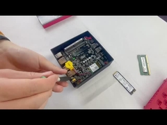 AMD Ryzen 5 4500u มินิคอมพิวเตอร์ด้วย Dual Ethernet Dual Channel DDR4 สําหรับเกม