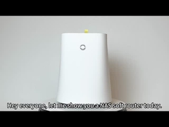 AMD Athlon 300U 3050E 4 LAN NAS Firewall มินิคอมพิวเตอร์ด้วย DDR4 64G และแฟนสําหรับรูเตอร์