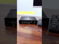 Intel N100 ไม่มีพัดลม พร้อม RAM 16 GB 2 LAN 2 COM Industrial Mini PC