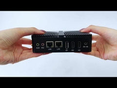 โปรเซสเซอร์ Intel Celeron J6412 พร้อม RAM DDR4 16GB และพัดลมระบายความร้อนแบบอุตสาหกรรม 2 ตัว (Fanless PC)