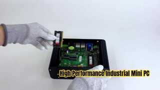 พีซีอุตสาหกรรมโปรเซสเซอร์ Intel Core i7 8650U พร้อม 6 COM 2 LAN 14 GPIO