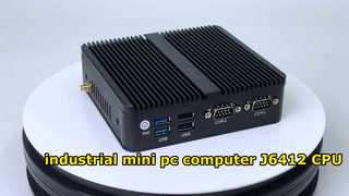 พีซีอุตสาหกรรม X30G Intel Celeron J6412 พร้อม Dual LAN Dual COM