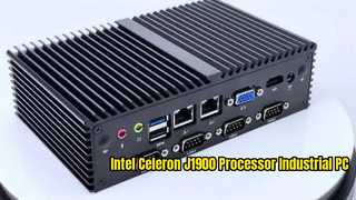 พีซีอุตสาหกรรมโปรเซสเซอร์ X26G Intel Celeron J1900 พร้อม 7COM 2LAN
