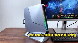 พีซีสำหรับเล่นเกมที่ใช้โปรเซสเซอร์ Intel Core i7 13800H พร้อม VRAM 8GB กราฟิกแยก RTX4060