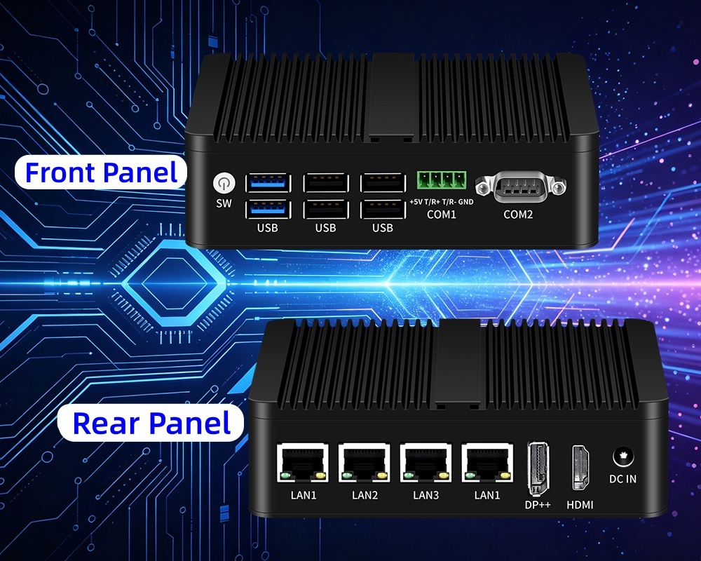 บล็อกบริษัทล่าสุดเกี่ยวกับ สี่ LAN Dual COM อินดัสเตรียล PC แก้ปัญหาของอินเตอร์เฟซเครือข่ายอุตสาหกรรมที่ไม่เพียงพอ