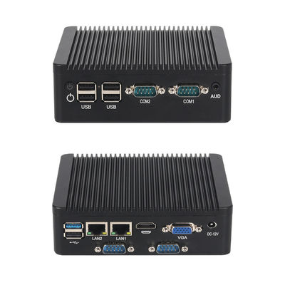คอมมิเนียลมินิพีซีแบบอินเตอร์เนชั่น 2 LAN 4 COM พร้อมโปรเซสเซอร์ Intel Celeron N2840 และ DDR3L