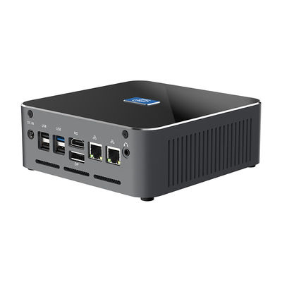 ซื้อ Intel Core Iris Xe Graphics DDR5 64G มินิพีซี พร้อม LAN สองตัว และ Fan Ubuntu Desktop online manufacture
