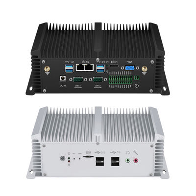 ซื้อ Dual LAN Dual COM PC อุตสาหกรรมไร้แฟน พร้อมช่องสอง DDR4 Win 10 Linux การผลิตออนไลน์
