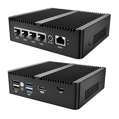 ซื้อ Mini PC Intel Celeron N5105 โปรเซสเซอร์ DDR4 4 Intel I225AT Gigabit LAN 4 USB ประสิทธิภาพสูง Soft Router คอมพิวเตอร์ การผลิตออนไลน์