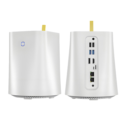 ซื้อ NAS โฮสต์ AMD R3 3200U โปรเซสเซอร์ 2 Intel I225V Gigabit LAN 2 USB2.0 2 USB3.0 DDR4 1 HD-MI Win10 win11 Ubuntu Mini คอมพิวเตอร์ การผลิตออนไลน์