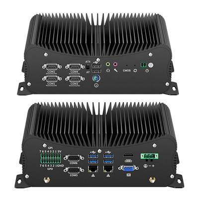 ซื้อ พีซีอุตสาหกรรมโปรเซสเซอร์ Intel Core i7 8650U พร้อม 6 COM 2 LAN 14 GPIO การผลิตออนไลน์