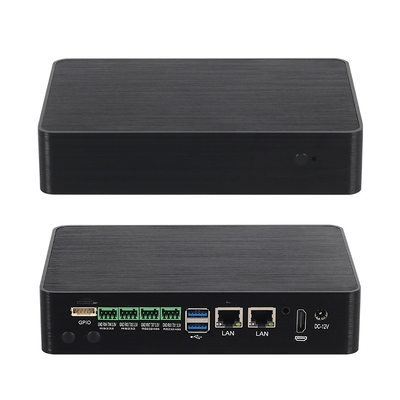 ซื้อ Rockchip RK3576 โปรเซสเซอร์ อุตสาหกรรม มินิคอมพิวเตอร์ด้วย 2 LAN 4 COM การผลิตออนไลน์