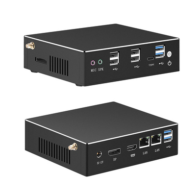 ซื้อ คอมพิวเตอร์ขนาดเล็กแบบ Desktop Office แบบ dual LAN พร้อมโปรเซสเซอร์ DP และ HDMI Intel Core Series การผลิตออนไลน์