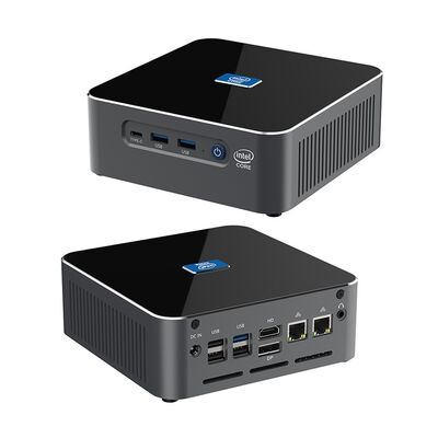 ซื้อ Intel Core I7 13700H มินิคอมพิวเตอร์ DDR5 Dual LAN 3 Screen 4K Display มินิคอมพิวเตอร์พร้อมแฟน การผลิตออนไลน์