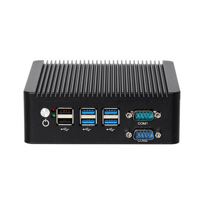 Intel N5100 DDR4 16G Industrial Mini PC Linux Dual LAN 4COM สําหรับสัญลักษณ์ดิจิตอล KIOSK