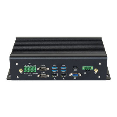 Intel Core I7 Industrial Fanless PC 1165G7 มินิพีซี พร้อม Dual Ethernet Hexa COM
