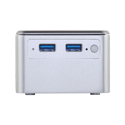 Intel Portable Soft Router Mini PC LPDDR4x พร้อม 4 LAN 2.5G สําหรับสํานักงานในบ้าน
