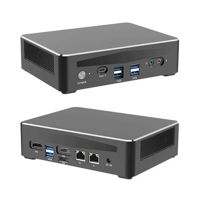Core i5 1240P Intel Mini PC พร้อม DDR4 64G Dual Ethernet Dual HDMI สําหรับสํานักงานในบ้าน