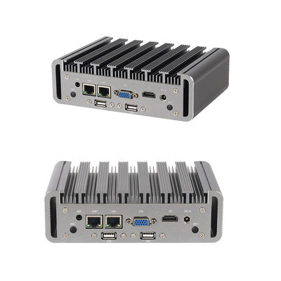 Intel Celeron J6412 และ Core i5-6200U มินิคอมพิวเตอร์ไร้แฟนสนับสนุนอุตสาหกรรม OEM และ ODM
