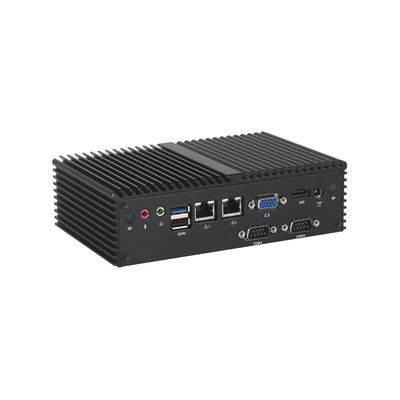 Dual Ethernet 3COM DDR3L Industrial Fanless มินิพีซี Intel Celeron J1900