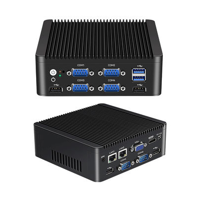 Intel Celeron J4125 Pentium N5000 มินิคอมพิวเตอร์ พร้อม RAM DDR4 และ MSATA SSD Windows Linux