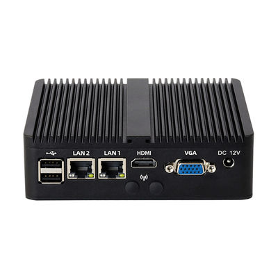 Intel Celeron J6412 Industrial Mini PC 4 Core 4 Thread พร้อม LAN สองสาย COM สองสาย