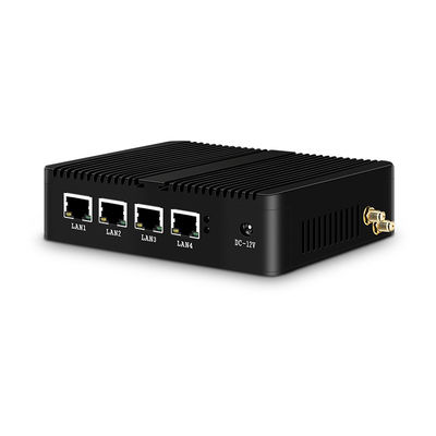 อินเทล J1900 มินิพีซี ไฟเวิลล์ PFsense 4 Gigabit LAN Windows 10 รองรับการแสดงภาพแบบสองตัว
