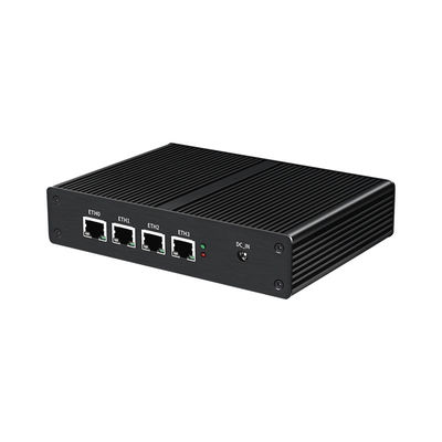 สี่ 2.5GbE RJ45 LAN Firewall DDR5 มินิพีซี รองรับ HD Dual Screen