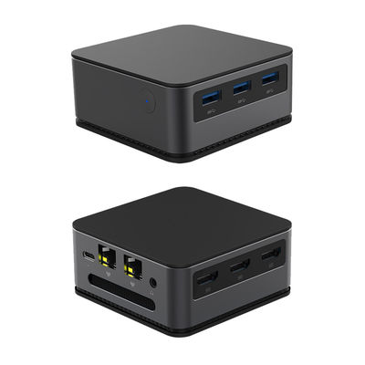 อินเทล อัลเดอร์ เลค N95 มินิคอมพิวเตอร์ 4 โคเรีย 4 ത്രെด พร้อม LPDDR5 12G 2 Ethernet และ WiFi