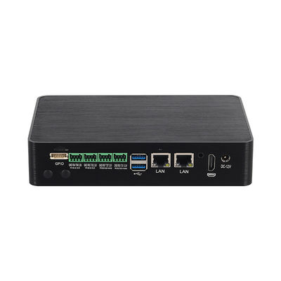 ARM RK3568 PC อินเดอรอยด์ DDR4 8G พร้อมแหล่ง LAN สองแบบ 4 COM 4K HD