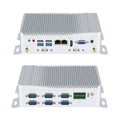 Dual LAN 6COM Industrial PC Intel Celeron J1900 โปรเซสเซอร์และโปรเซสเซอร์ซีรีย์หลัก