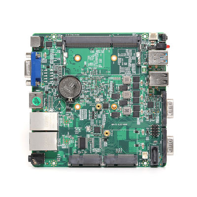 Intel 120x120mm มินิเมอร์บอร์ด พร้อมกับ Dual Realtek 8111F Gigabit LAN และ Linux