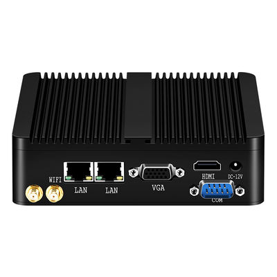 Dual LAN Dual COM PC อุตสาหกรรมไร้แฟน พร้อมโปรเซสเซอร์ Intel Celeron N Series