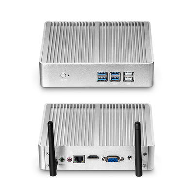 Intel Celeron และ Core Fanless Mini PC พร้อม RAM DDR3 8GB รองรับจอสองฉาก