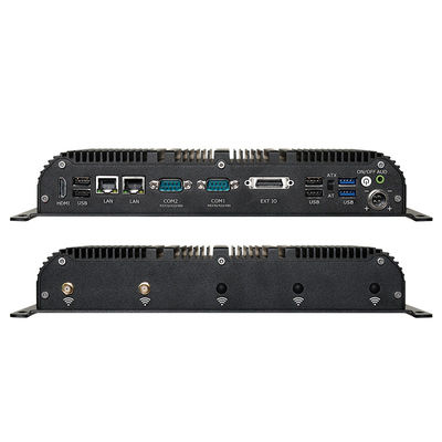 Intel Core I5 1155G7 4 คอร์ 8 รายการ PC อุตสาหกรรมไร้แฟน พร้อม WiFi 6COM และ GPIO