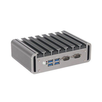 Intel Celeron J6412 PC อุตสาหกรรม พร้อม Dual COM Dual LAN และ Linux