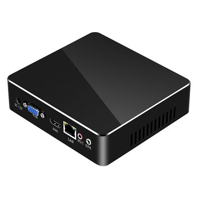 มินิคอมพิวเตอร์ด้วย Intel Core i3 7100U Processor mSATA SSD DDR3L 16G แรมและพัดลมเย็น
