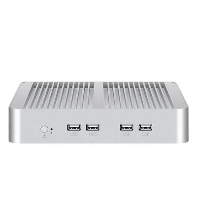 Intel Celeron Mini PC J1900 พร้อม Dual Ethernet Windows 10 ลินูคัสสําหรับออฟฟิศ