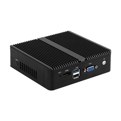 Intel Celeron N2830 4 พอร์ต Ethernet Firewall Router Mini PC พร้อม Win Linux