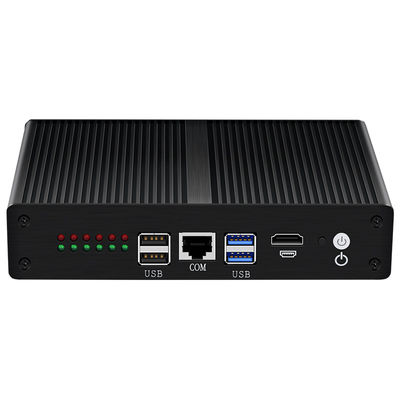 Intel Pentium 4405U Mini PC Router With 6 Ethernet Black อลูมิเนียมชาสซี่