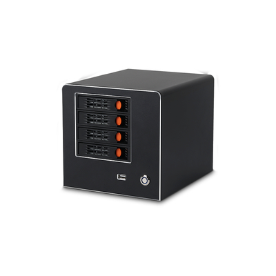 NAS Server N150 4-Bay Host Interface เครือข่ายNAS ที่ติดตั้งห้องเก็บข้อมูล