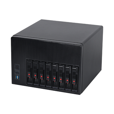 เซิร์ฟเวอร์ NAS N150 8-Bay โฮสต์อินเทอร์เฟซ NAS ตู้จัดเก็บข้อมูลแบบต่อพ่วงกับเครือข่าย