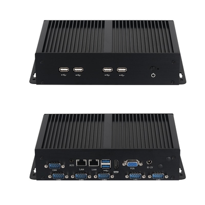 โปรเซสเซอร์ Intel Core I5-6300U พร้อม LAN Dual 6 COM และ 6 USB Industrial PC