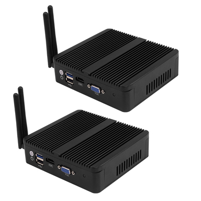 อินเทล J1900 มินิ พีซี ไฟเวิล PFsense 4 Gigabit LAN Win10 รองรับจอคู่